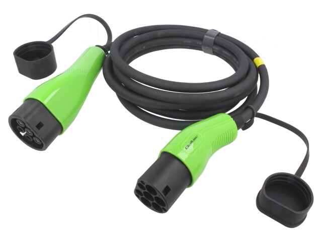 Lader: eMobility; 2x0,5mm2,3x6mm2; 7kW; IP65; 5m; 32A; 1-fasig Lader: eMobility; 2x0,5mm2,3x6mm2; 7kW; IP65; 5m; 32A; 1-fasig